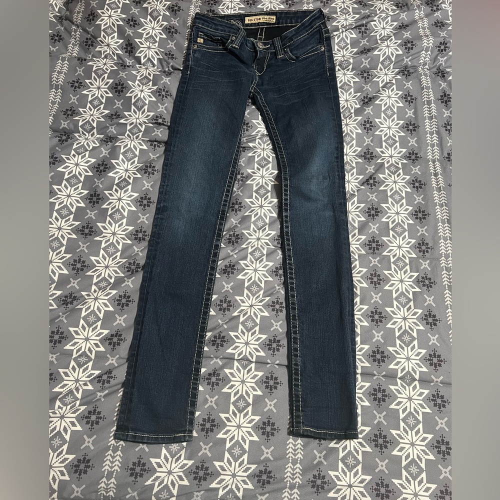 Big Star Women's Dark Indigo Skinny Jeans
